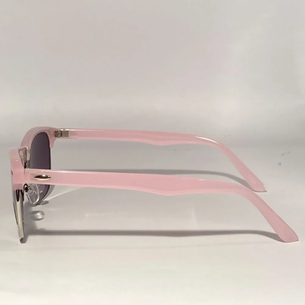 0536 Pink Liam Browline Sunglasses 100% UV Protection